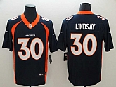 Nike Broncos 30 Phillip Lindsay Navy Vapor Untouchable Limited Jersey,baseball caps,new era cap wholesale,wholesale hats